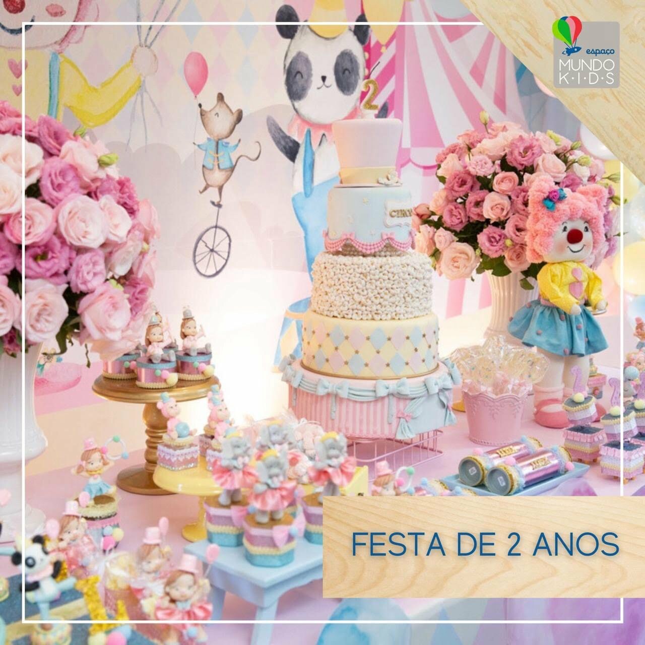 Dicas de Temas para Decoração de 2 Anos